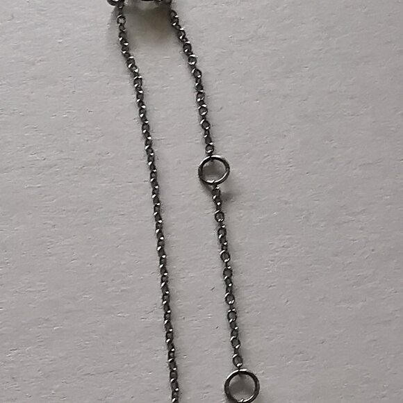 Pink Crystal Ring and Necklace Set - 925- size 7 1/4. - Picture 11 of 13